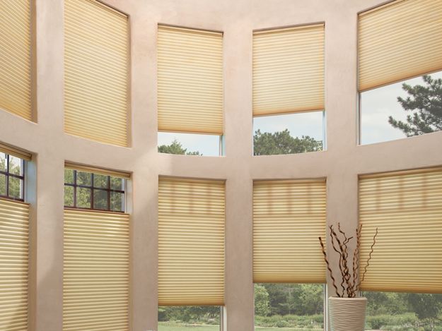 Skylight Shades: Duette® Architella® honeycomb shades
